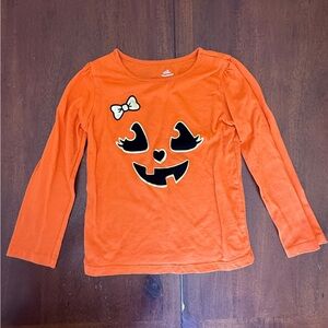 Celebrate It Orange Pumpkin Long Sleeve Tee